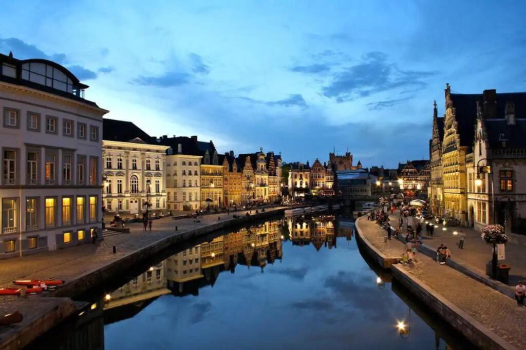 Romantic Unesco Medieval House In The City Center Gent Exterior foto
